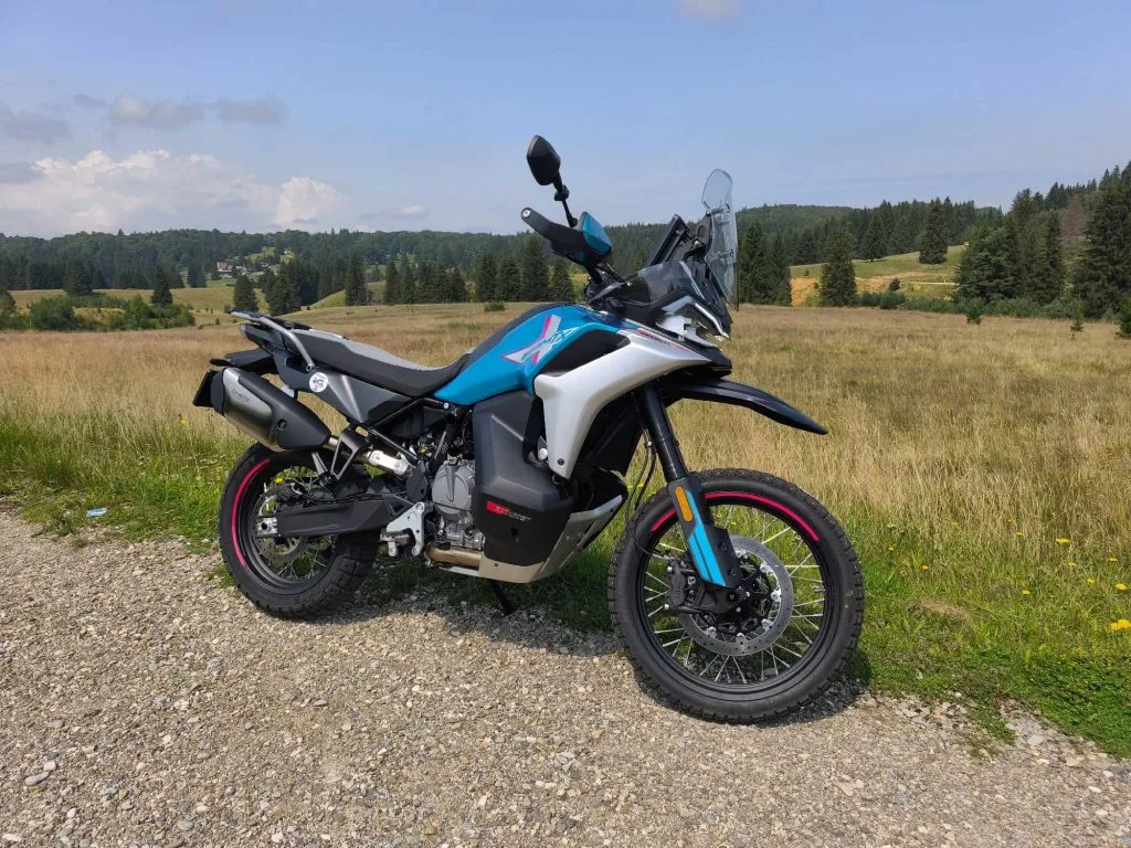 2025 CFMOTO 800MT-X Zephyr Blue