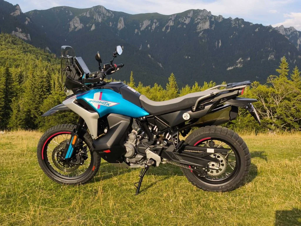 2025 CFMOTO 800MT-X Zephyr Blue