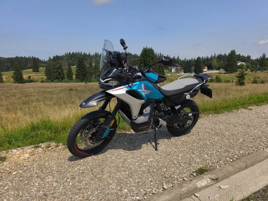 2025 CFMOTO 800MT-X Zephyr Blue