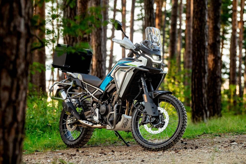 2026 CFMOTO 450MT Zephyr Blue