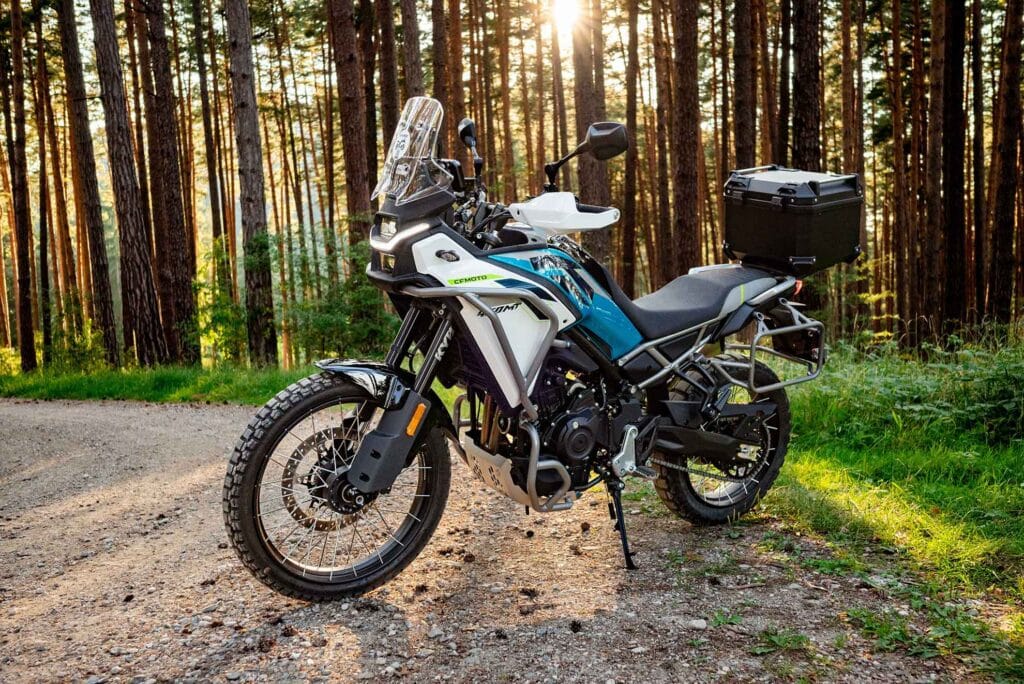 2026 CFMOTO 450MT Zephyr Blue